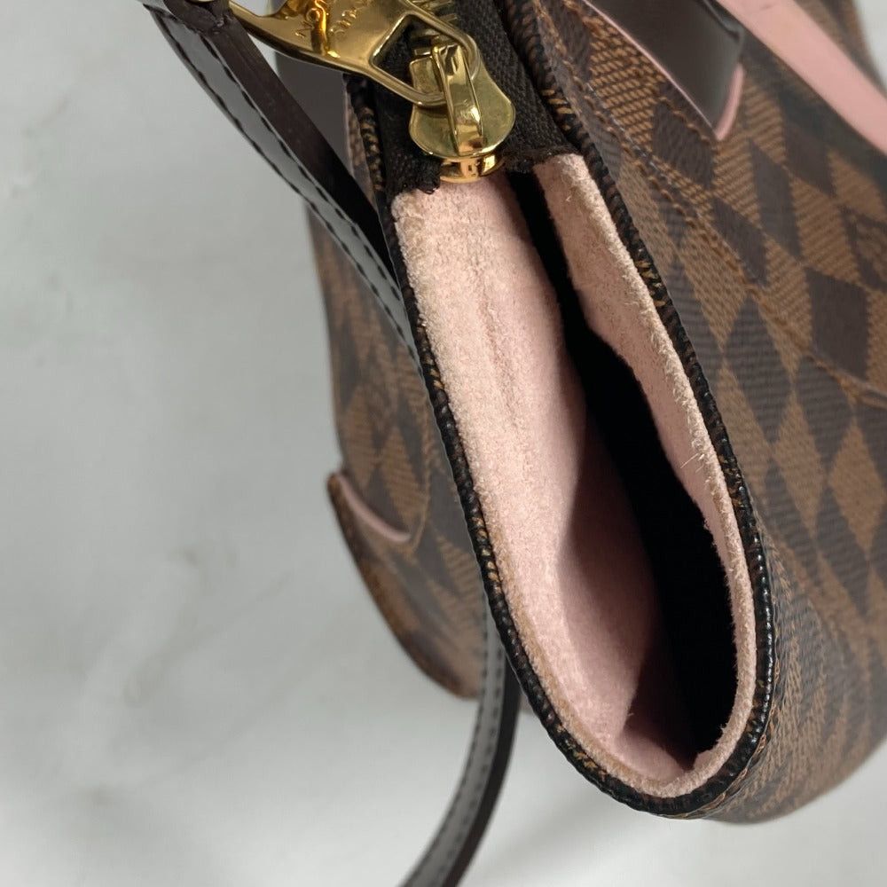 Louis Vuitton Louis Vuitton N41554 Damier Caissa Pm 2 Way Bag Shoulder Diagonal Hanging (E.G. Of A Rocket) Shawl Handbag Canvas Women Rosebay Balerine Brown×Pink Size ONE SIZE - 10 Thumbnail