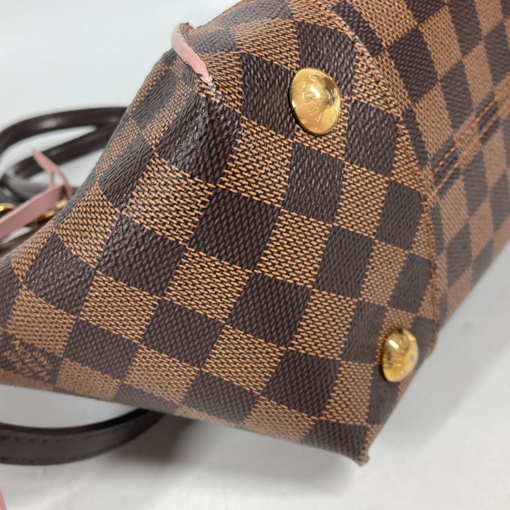 Louis Vuitton Louis Vuitton N41554 Damier Caissa Pm 2 Way Bag Shoulder Diagonal Hanging (E.G. Of A Rocket) Shawl Handbag Canvas Women Rosebay Balerine Brown×Pink Size ONE SIZE - 7 Thumbnail