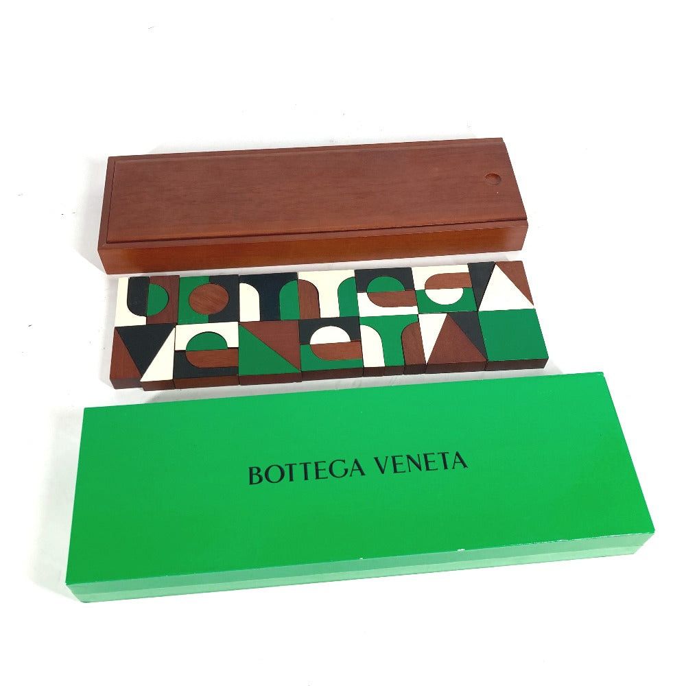 Bottega Veneta Bottega Veneta Block (Lump Of Something) (Toy) Building Blocks Interior Puzzle Article Not For Sale Novelty Objet D'Art Wood Unisex Brown Size ONE SIZE - 2 Thumbnail