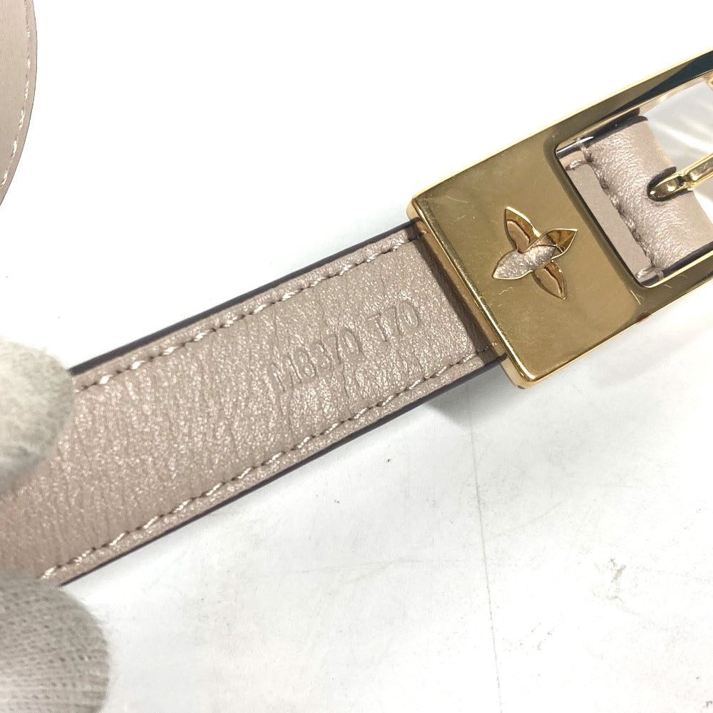 Louis Vuitton Louis Vuitton M8370Y Monogram Belt Lv Duo 18Mm Reversible Accessories Narrow Courroies Canvas Women Brown Size ONE SIZE - 9 Thumbnail