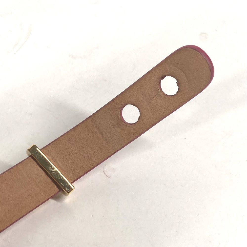Salvatore Ferragamo Salvatore Ferragamo Twofold Gancini Accessories Bracelet Leather Women Pink Size ONE SIZE - 10 Thumbnail