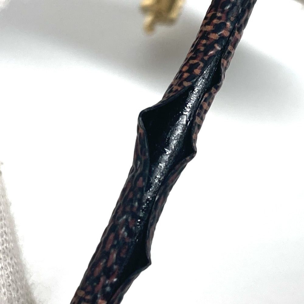 Louis Vuitton Louis Vuitton M6139F Damier Brasle Keep. It Bangle Accessories Bracelet Canvas Women Ebenu. Brown Size ONE SIZE - 7 Thumbnail