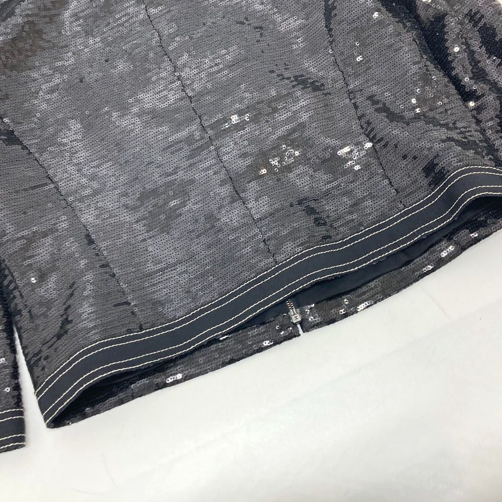 Chanel Chanel P45044 Sequin Three-Quarter Sleeves Outer Jacket Apparel (Clothing) Women Black Size XS / US 0-2 / IT 36-38 - 7 Thumbnail