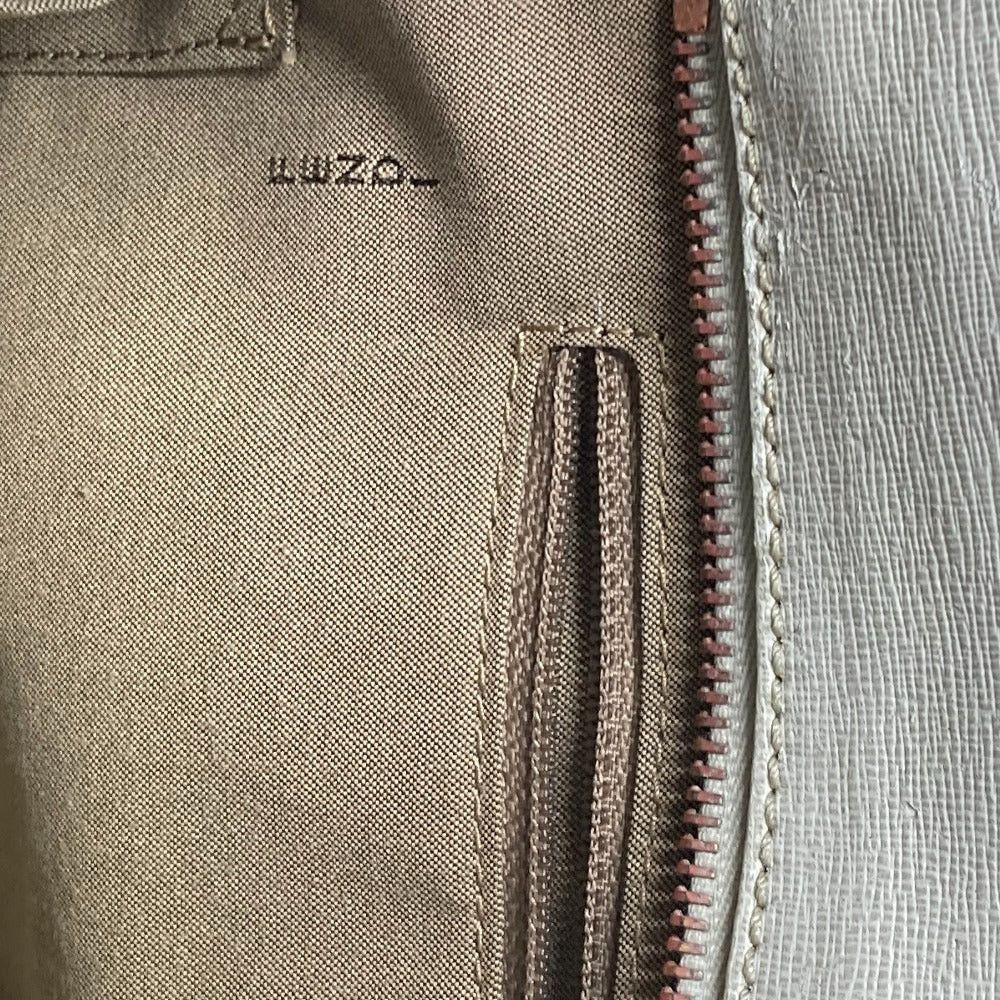 Fendi Fendi 8Bh185 Briefcase Shawl Tote Bag Zukka Logo Metal Plate Shoulder Leather/Canvas Women White Size ONE SIZE - 16 Thumbnail
