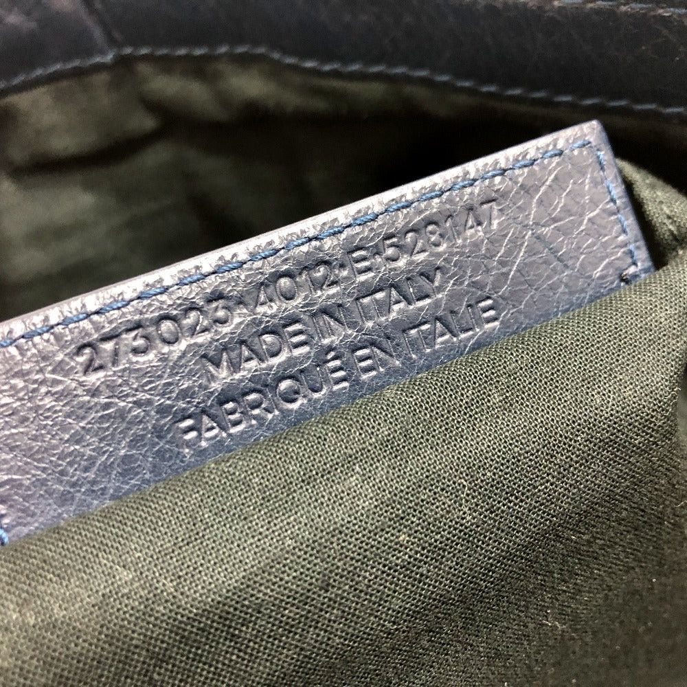 Balenciaga Balenciaga 273023 Classic Clip L Zippered Carrying Case Briefcase Bag Clutch Leather Men Black Size ONE SIZE - 12 Thumbnail