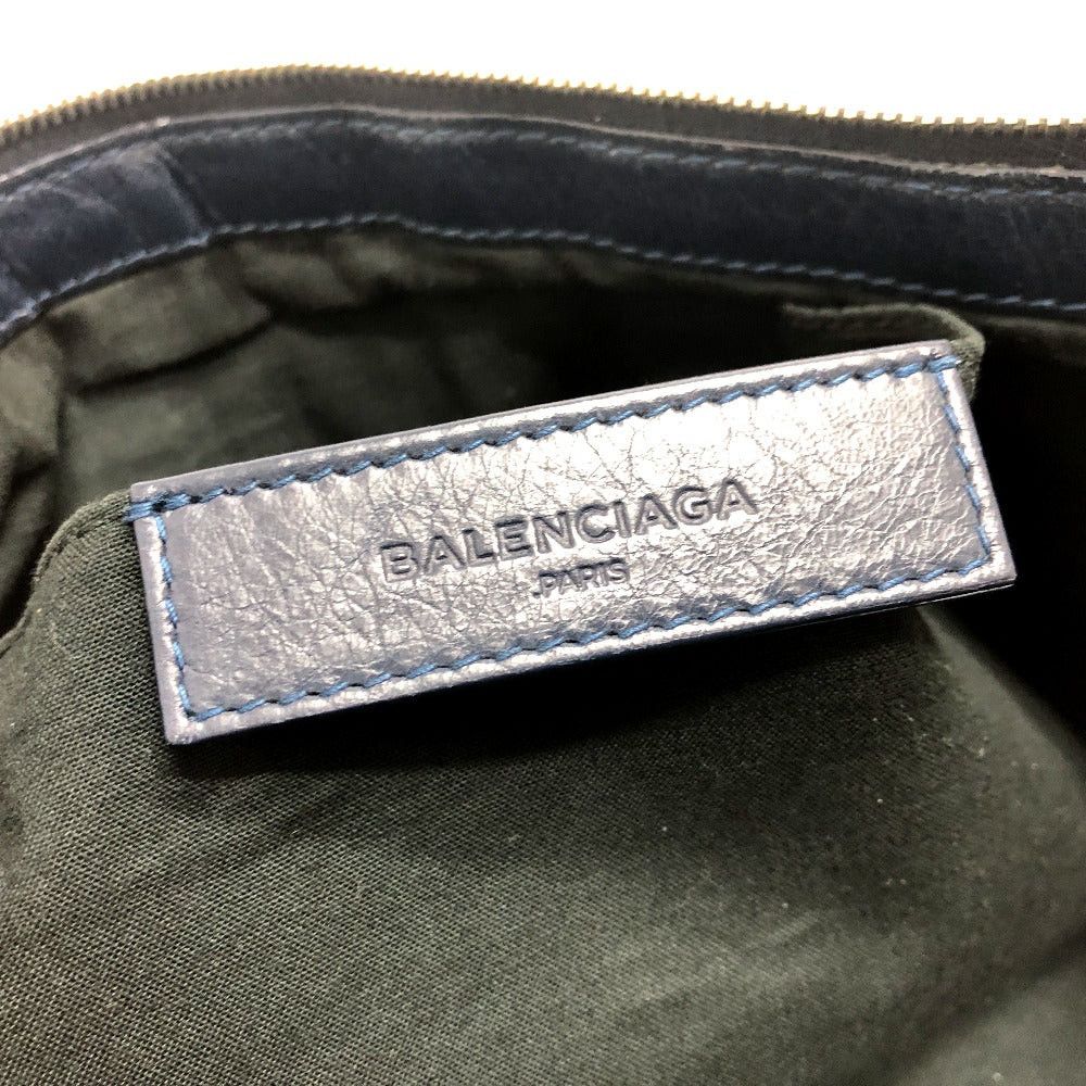 Balenciaga Balenciaga 273023 Classic Clip L Zippered Carrying Case Briefcase Bag Clutch Leather Men Black Size ONE SIZE - 11 Thumbnail