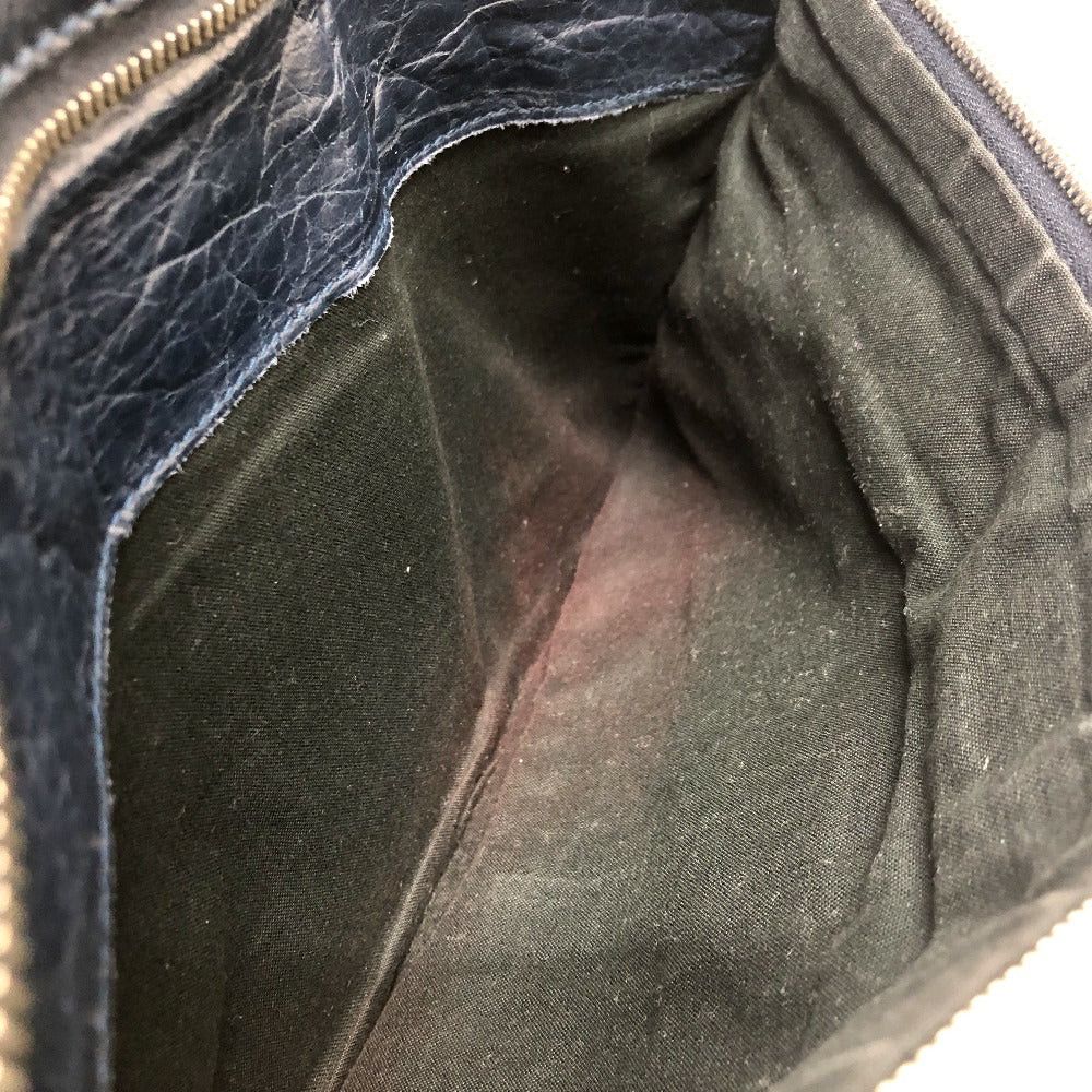 Balenciaga Balenciaga 273023 Classic Clip L Zippered Carrying Case Briefcase Bag Clutch Leather Men Black Size ONE SIZE - 8 Thumbnail