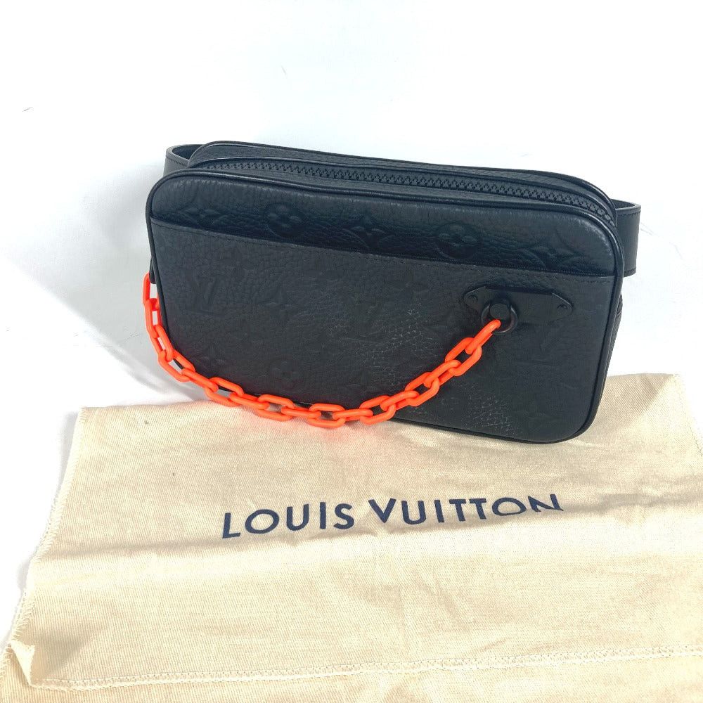 Louis Vuitton Louis Vuitton M53550 Body Bag Briefcase Pochette Metis Volga Clutch Chain Waist Leather Men Black Size ONE SIZE - 14 Thumbnail