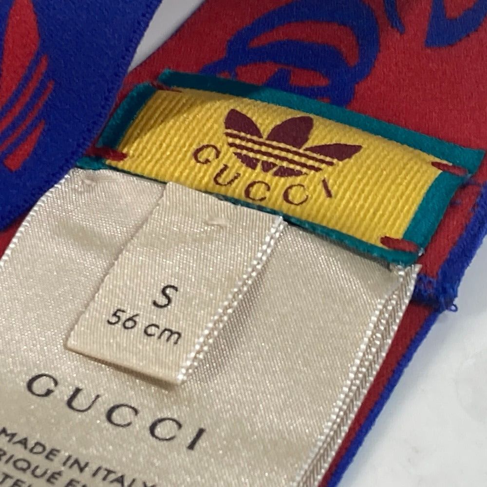 Gucci Gucci 703595 Adidas (Brand Name) Collaboration Logo Headband Accessories Hair Band Nylon Men Blue Size ONE SIZE - 8 Thumbnail