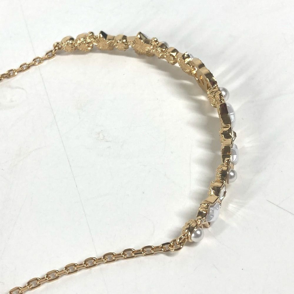 Chanel Chanel B24C Cc Coma Mark Star Estrela Chain Choker Accessories Rhinestone Necklace Metal Women Gold Size ONE SIZE - 11 Thumbnail