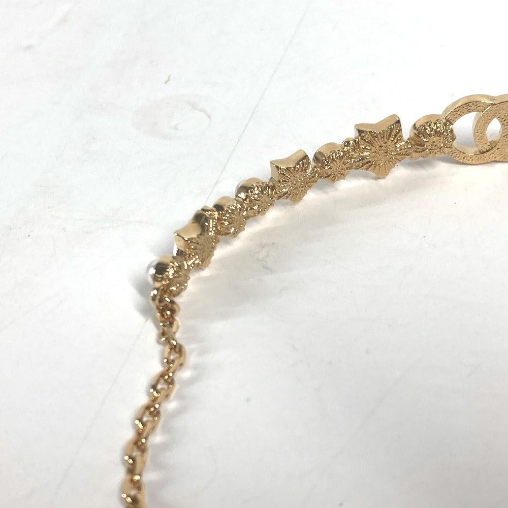 Chanel Chanel B24C Cc Coma Mark Star Estrela Chain Choker Accessories Rhinestone Necklace Metal Women Gold Size ONE SIZE - 10 Thumbnail