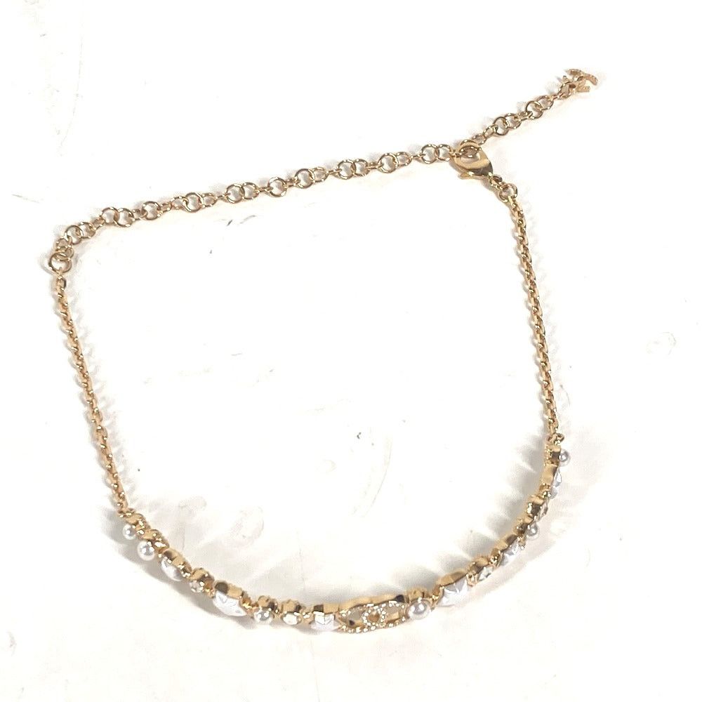 Chanel Chanel B24C Cc Coma Mark Star Estrela Chain Choker Accessories Rhinestone Necklace Metal Women Gold Size ONE SIZE - 2 Thumbnail