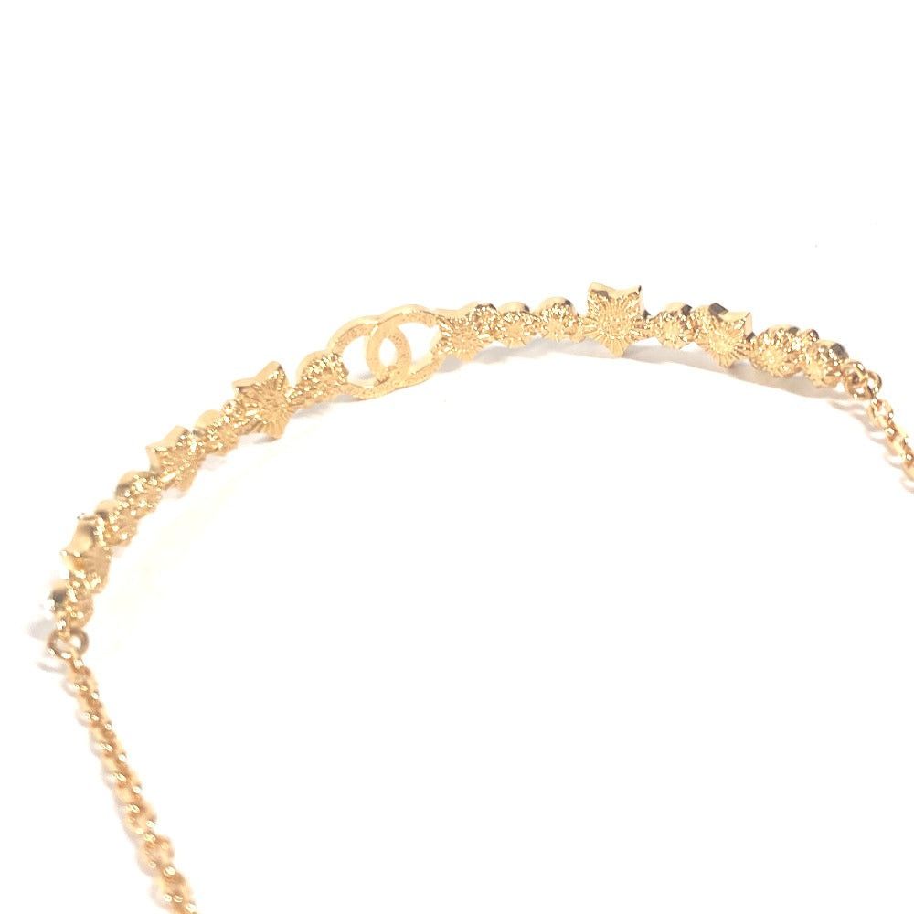 Chanel Chanel B24C Cc Coma Mark Star Estrela Chain Choker Accessories Rhinestone Necklace Metal Women Gold Size ONE SIZE - 8 Thumbnail