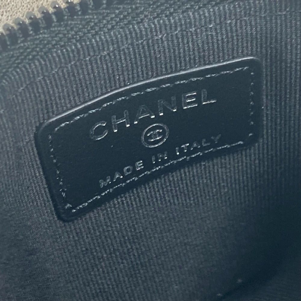Chanel Chanel Ap3823 Cc Coma Mark Matelasse Classic Fragment Case Wallet Change Purse Coin Leather Women Black Size ONE SIZE - 11 Thumbnail