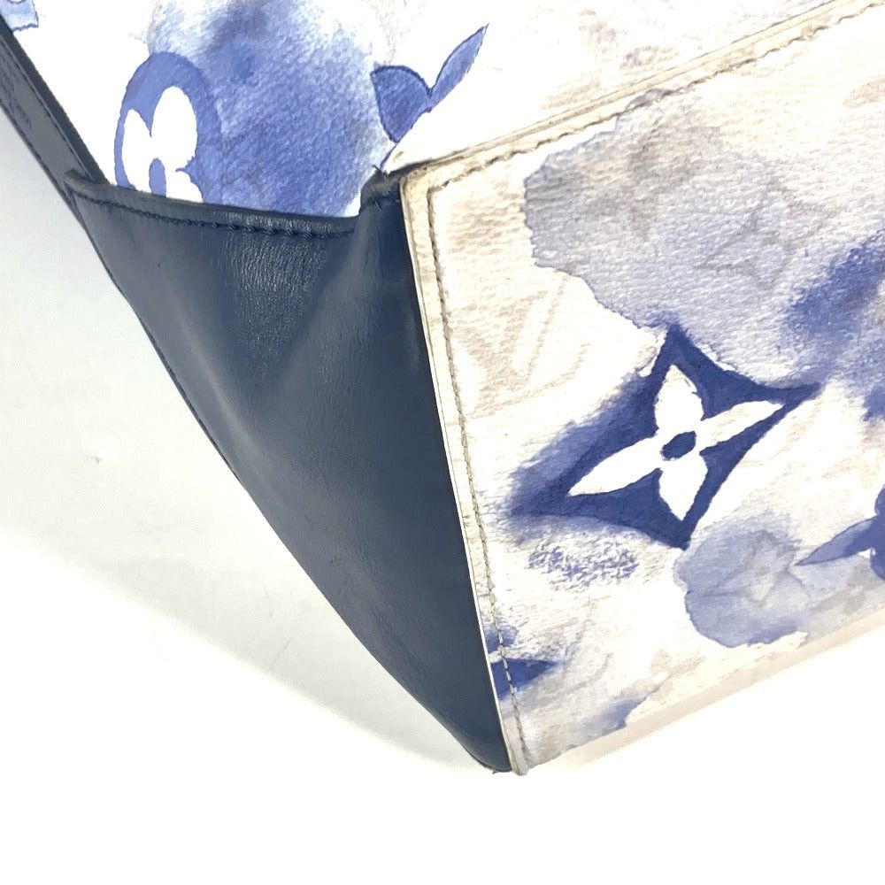 Louis Vuitton Louis Vuitton M45755 Monogram Weekend Tote Gm Bag Briefcase Shawl Shoulder Canvas Men Blue Size ONE SIZE - 8 Thumbnail
