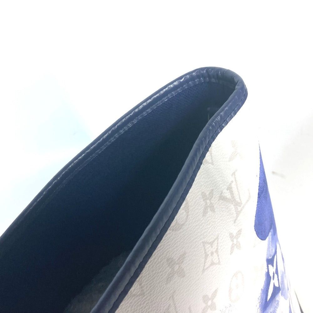 Louis Vuitton Louis Vuitton M45755 Monogram Weekend Tote Gm Bag Briefcase Shawl Shoulder Canvas Men Blue Size ONE SIZE - 6 Thumbnail