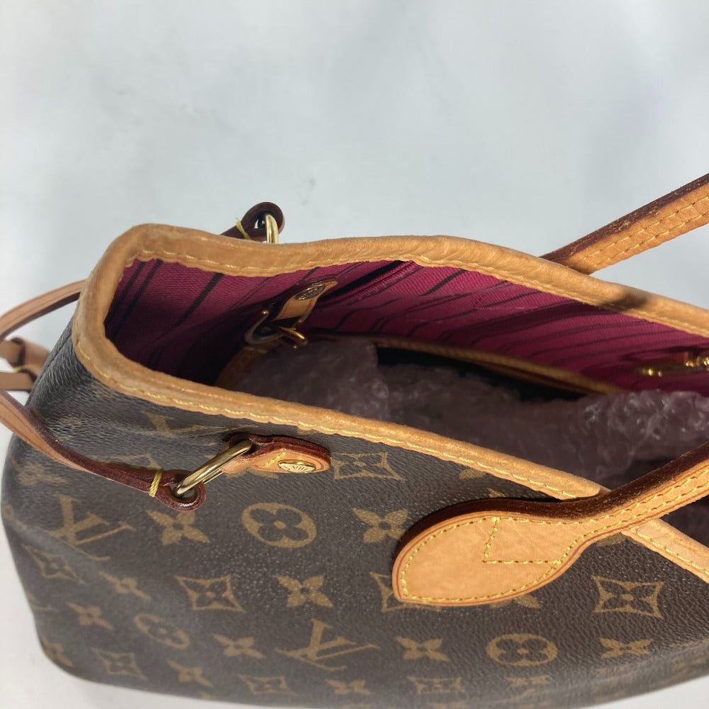 Louis Vuitton Louis Vuitton M41245 Monogram Neverfull Pm Tote Bag Briefcase Shawl With Pouch Shoulder Canvas Women Pivoine Brown Size ONE SIZE - 10 Thumbnail