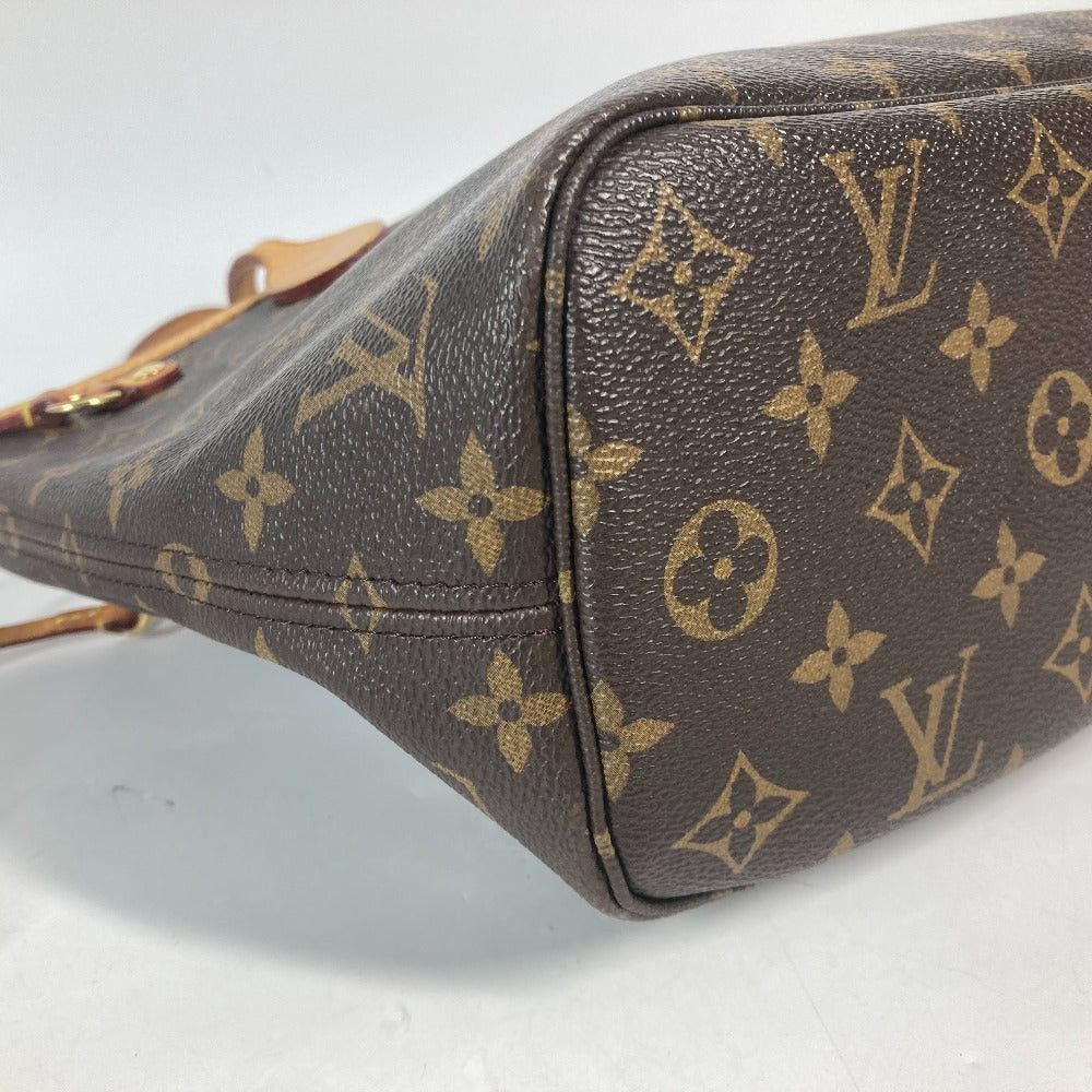 Louis Vuitton Louis Vuitton M41245 Monogram Neverfull Pm Tote Bag Briefcase Shawl With Pouch Shoulder Canvas Women Pivoine Brown Size ONE SIZE - 7 Thumbnail
