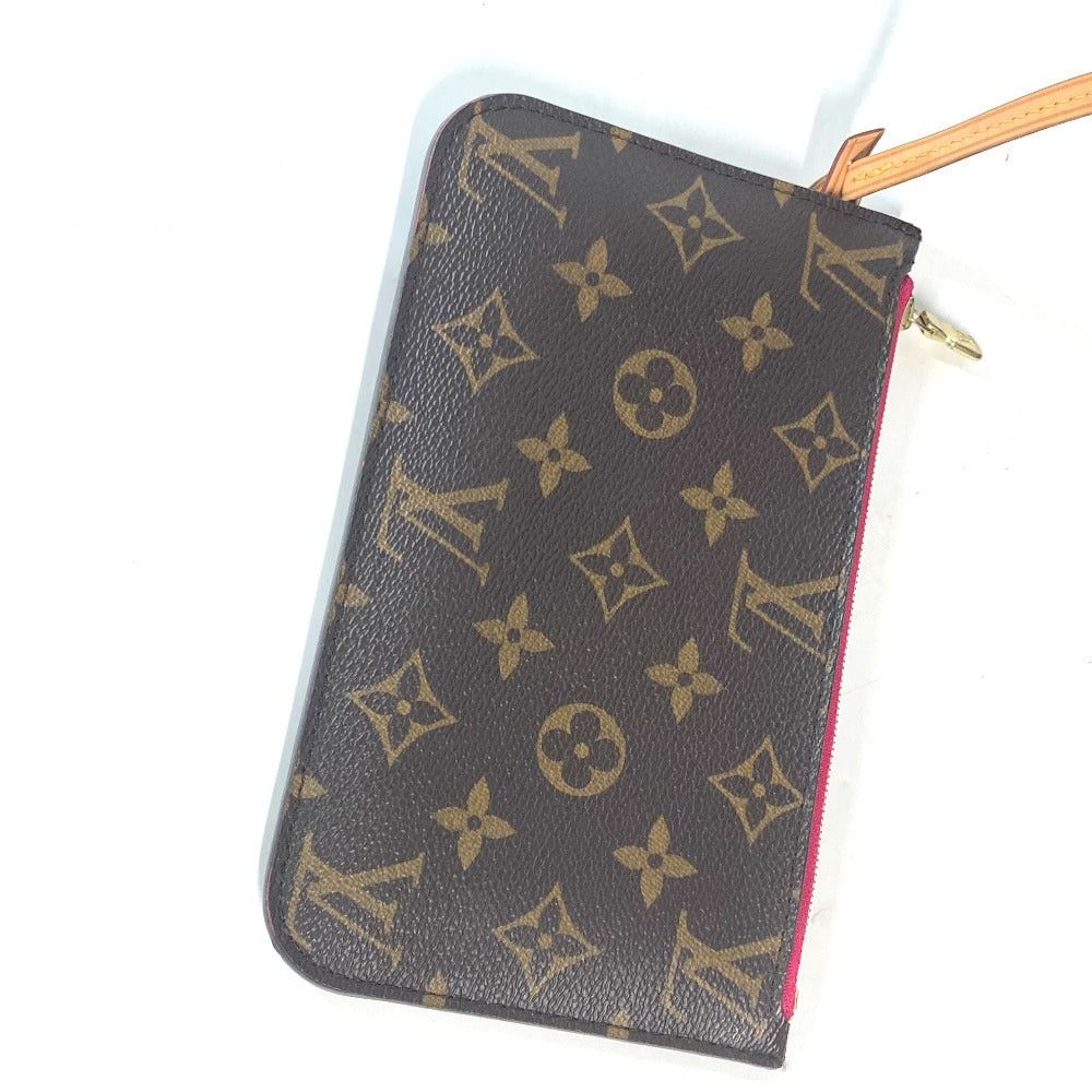 Louis Vuitton Louis Vuitton M41245 Monogram Neverfull Pm Tote Bag Briefcase Shawl With Pouch Shoulder Canvas Women Pivoine Brown Size ONE SIZE - 11 Thumbnail