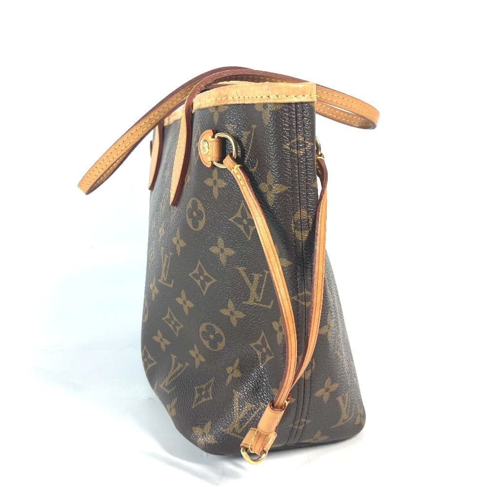 Louis Vuitton Louis Vuitton M41245 Monogram Neverfull Pm Tote Bag Briefcase Shawl With Pouch Shoulder Canvas Women Pivoine Brown Size ONE SIZE - 4 Thumbnail