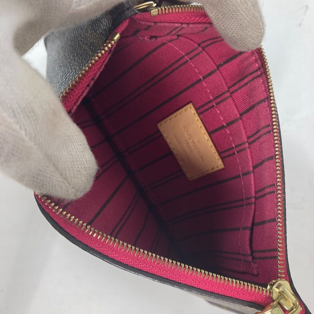 Louis Vuitton Louis Vuitton M41245 Monogram Neverfull Pm Tote Bag Briefcase Shawl With Pouch Shoulder Canvas Women Pivoine Brown Size ONE SIZE - 14 Thumbnail