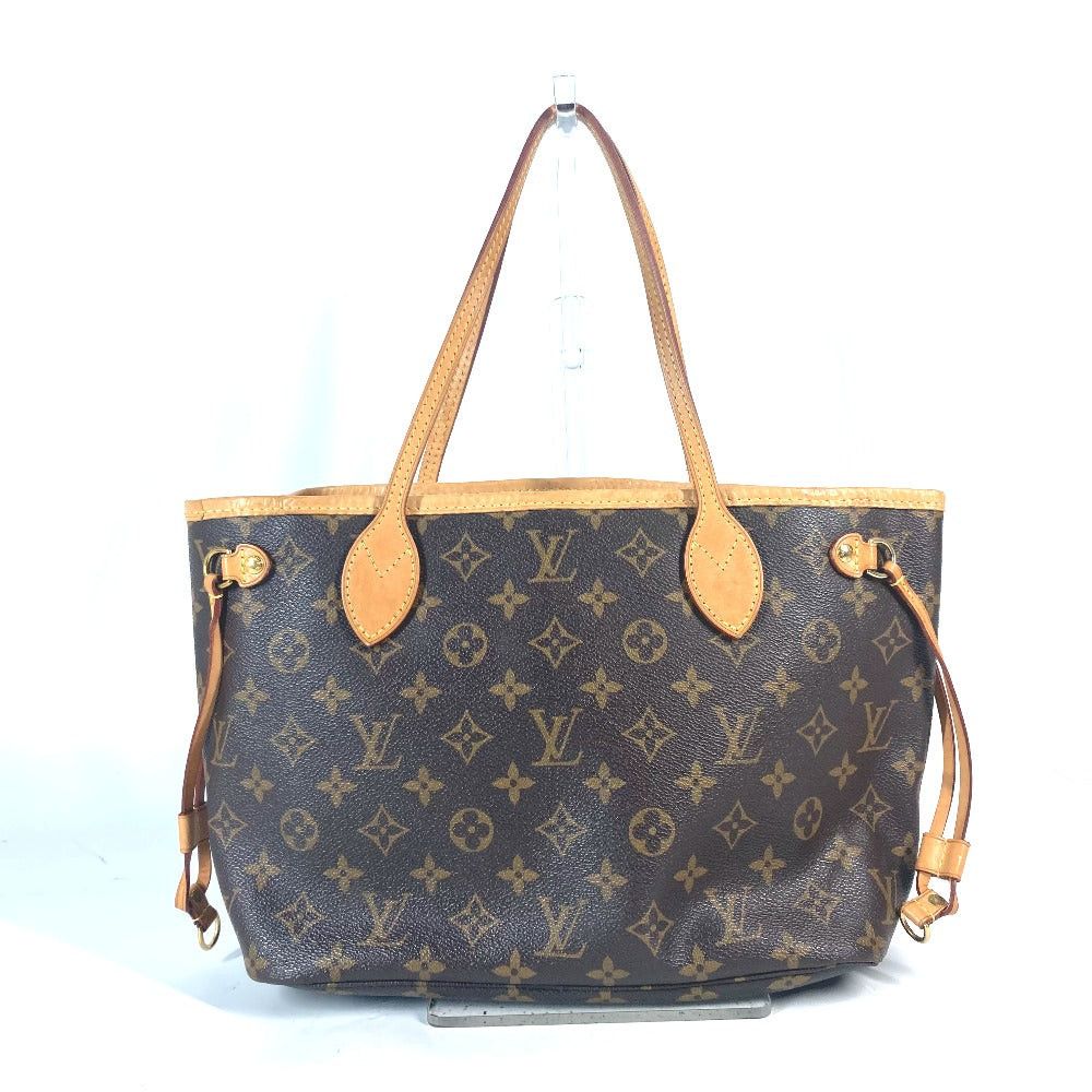 Louis Vuitton Louis Vuitton M41245 Monogram Neverfull Pm Tote Bag Briefcase Shawl With Pouch Shoulder Canvas Women Pivoine Brown Size ONE SIZE - 2 Thumbnail