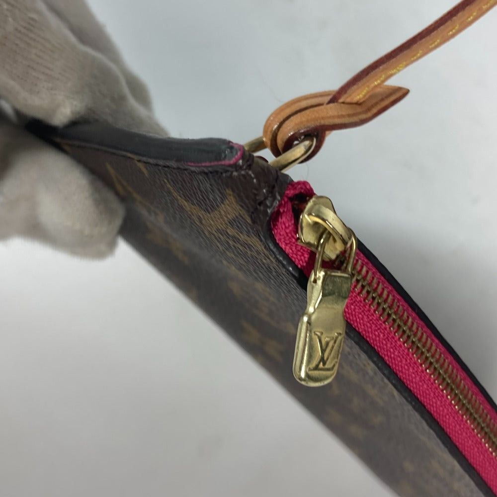 Louis Vuitton Louis Vuitton M41245 Monogram Neverfull Pm Tote Bag Briefcase Shawl With Pouch Shoulder Canvas Women Pivoine Brown Size ONE SIZE - 12 Thumbnail