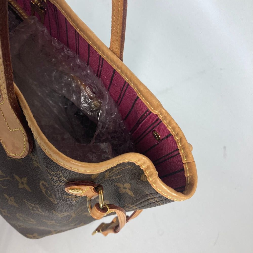 Louis Vuitton Louis Vuitton M41245 Monogram Neverfull Pm Tote Bag Briefcase Shawl With Pouch Shoulder Canvas Women Pivoine Brown Size ONE SIZE - 9 Thumbnail