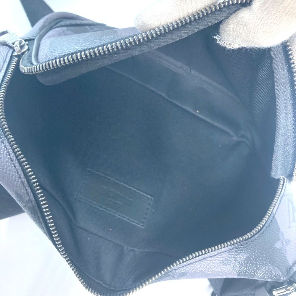 Louis Vuitton Louis Vuitton M59338 Nigo Collaboration Monogram Stripe Eclipse Modular Sling Bag Briefcase Belt Cross Heart Body Canvas Men Gray Size ONE SIZE - 16 Thumbnail