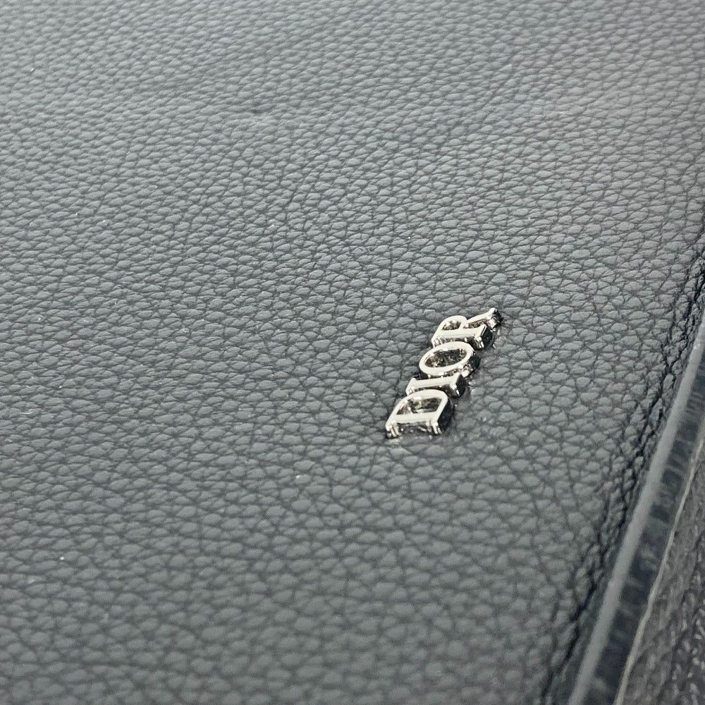 Dior Dior Tote Bag Vertical Briefcase Safari Logo Shawl Shoulder Handbag Leather Women Black Size ONE SIZE - 8 Thumbnail