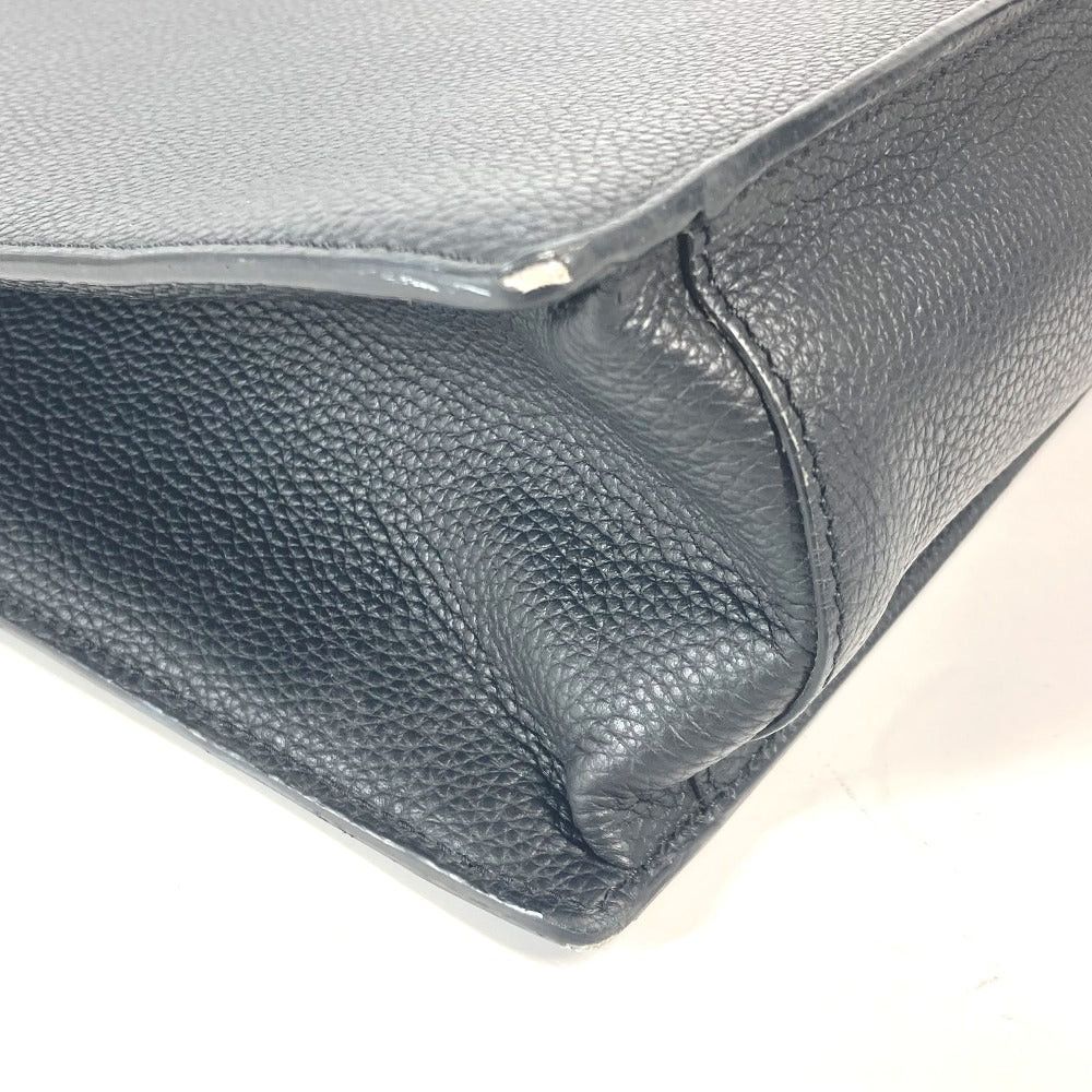 Dior Dior Tote Bag Vertical Briefcase Safari Logo Shawl Shoulder Handbag Leather Women Black Size ONE SIZE - 7 Thumbnail