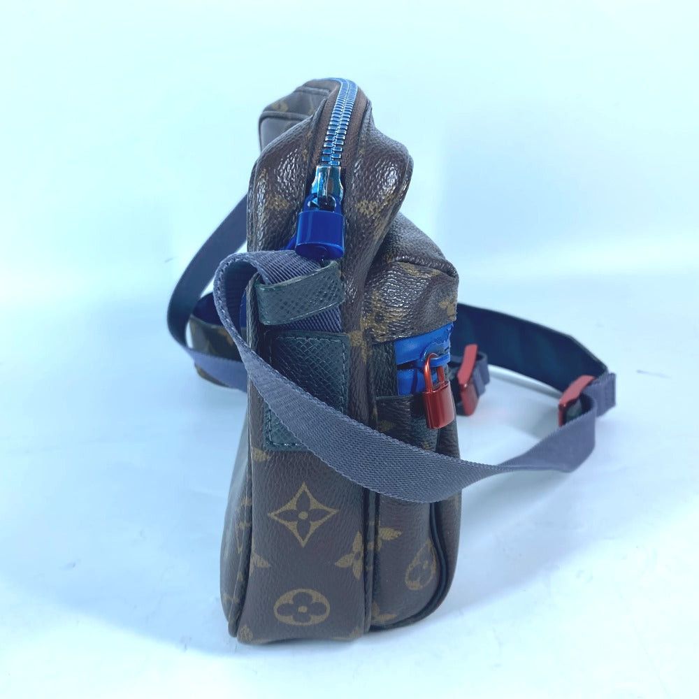 Louis Vuitton Louis Vuitton M43828 Monogram Kim Jones. Pacific Bum Bag Briefcase Shoulder Waist Pouch Belt Cross Body Canvas Men Brown Size ONE SIZE - 4 Thumbnail
