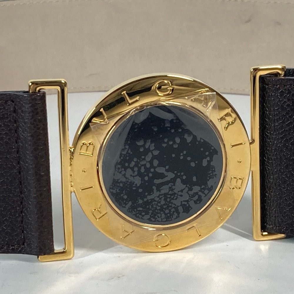 Bvlgari Bvlgari Bulgari Brigari Buckle Courroies Leather Women Dark Brown Size ONE SIZE - 2 Thumbnail