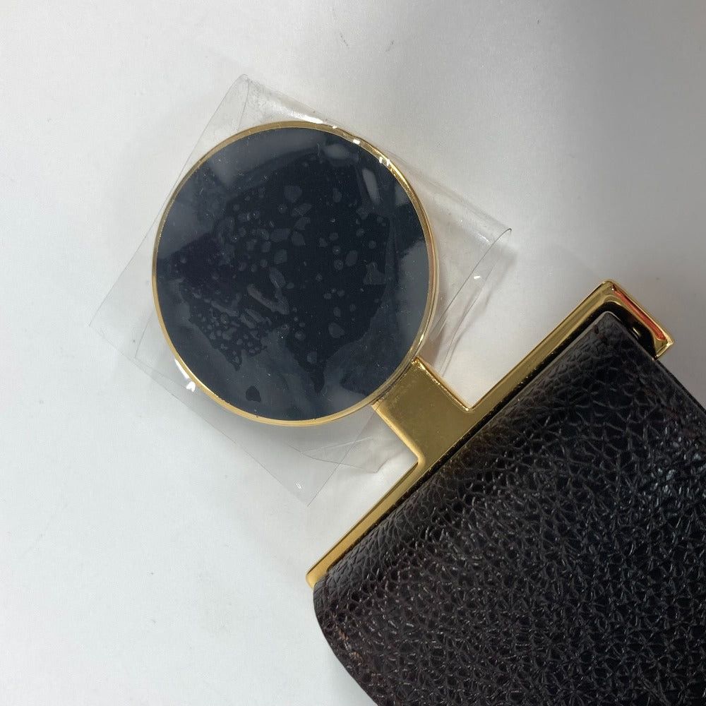 Bvlgari Bvlgari Bulgari Brigari Buckle Courroies Leather Women Dark Brown Size ONE SIZE - 11 Thumbnail