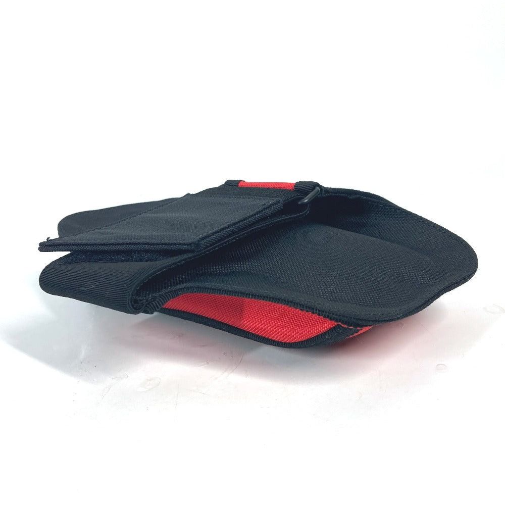 Balenciaga Balenciaga 6559472 Explorer Arm Phone Holder Logo Bracelet Warmers Pouch Nylon Women Red Size ONE SIZE - 3 Thumbnail