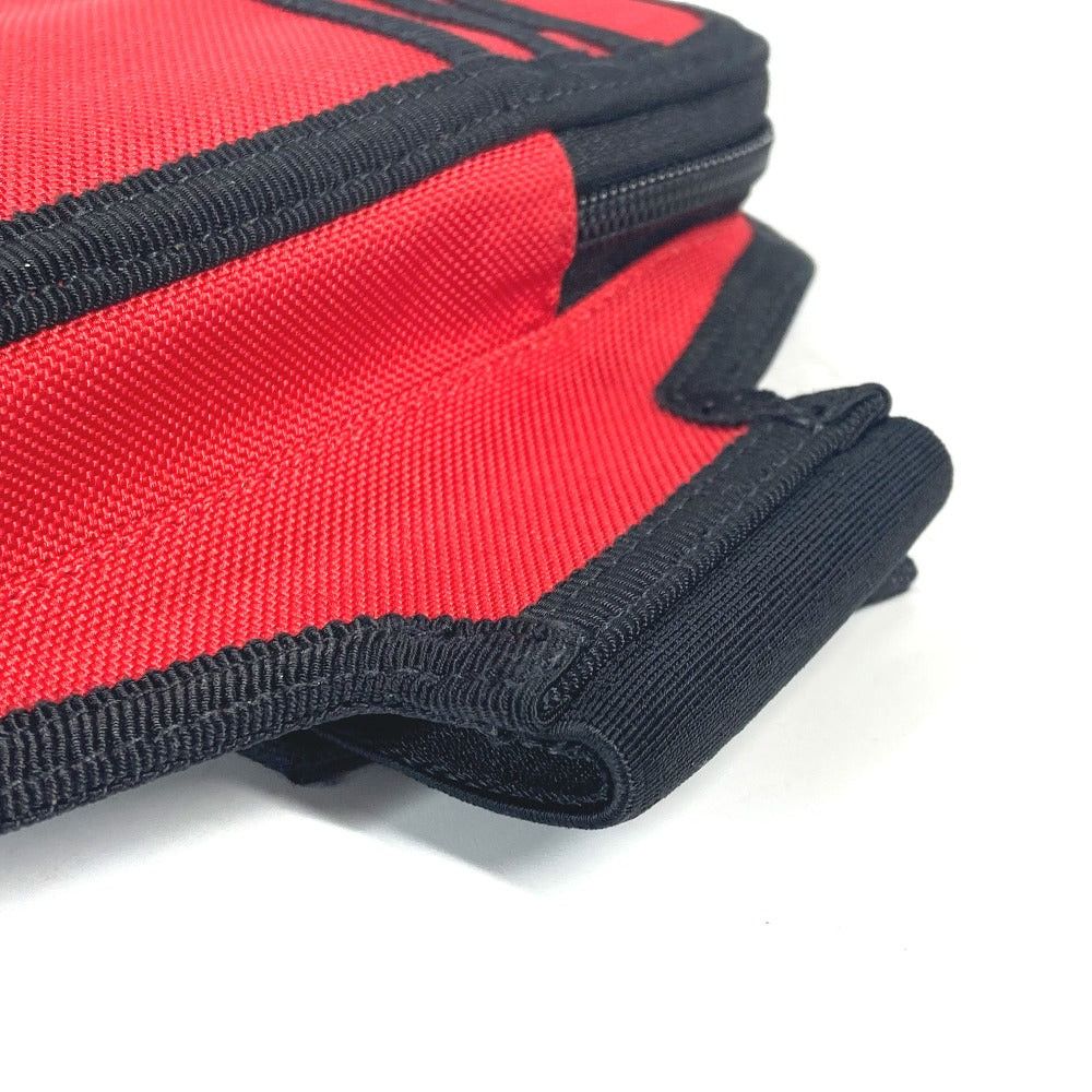 Balenciaga Balenciaga 6559472 Explorer Arm Phone Holder Logo Bracelet Warmers Pouch Nylon Women Red Size ONE SIZE - 6 Thumbnail