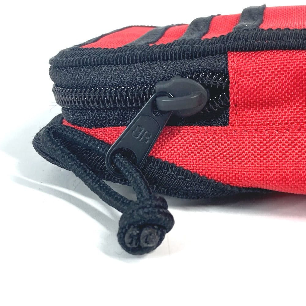 Balenciaga Balenciaga 6559472 Explorer Arm Phone Holder Logo Bracelet Warmers Pouch Nylon Women Red Size ONE SIZE - 9 Thumbnail