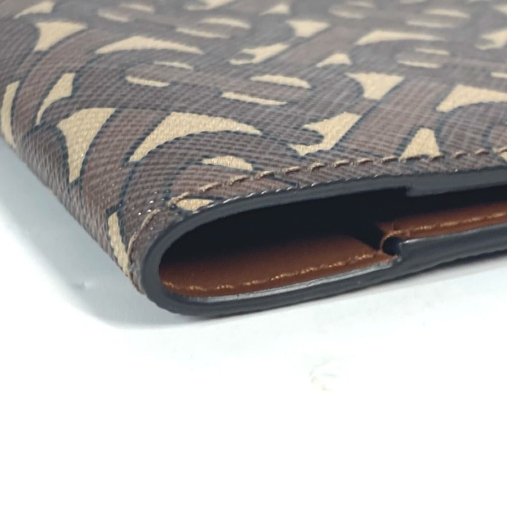 Burberry Burberry Tb Logo Passport Cover Case Pvc/Leather Women Brown Size ONE SIZE - 4 Thumbnail