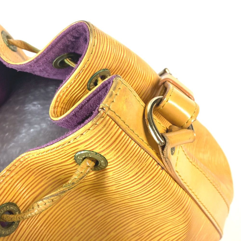 Louis Vuitton Louis Vuitton M44109 Epi Petit Noé Briefcase Pouch Bucket-Shaped Handbag Shoulder Bag Leather Women Tassili Yellow Size ONE SIZE - 13 Thumbnail