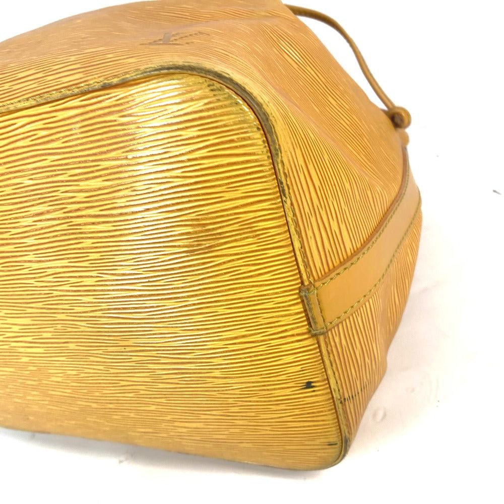 Louis Vuitton Louis Vuitton M44109 Epi Petit Noé Briefcase Pouch Bucket-Shaped Handbag Shoulder Bag Leather Women Tassili Yellow Size ONE SIZE - 9 Thumbnail