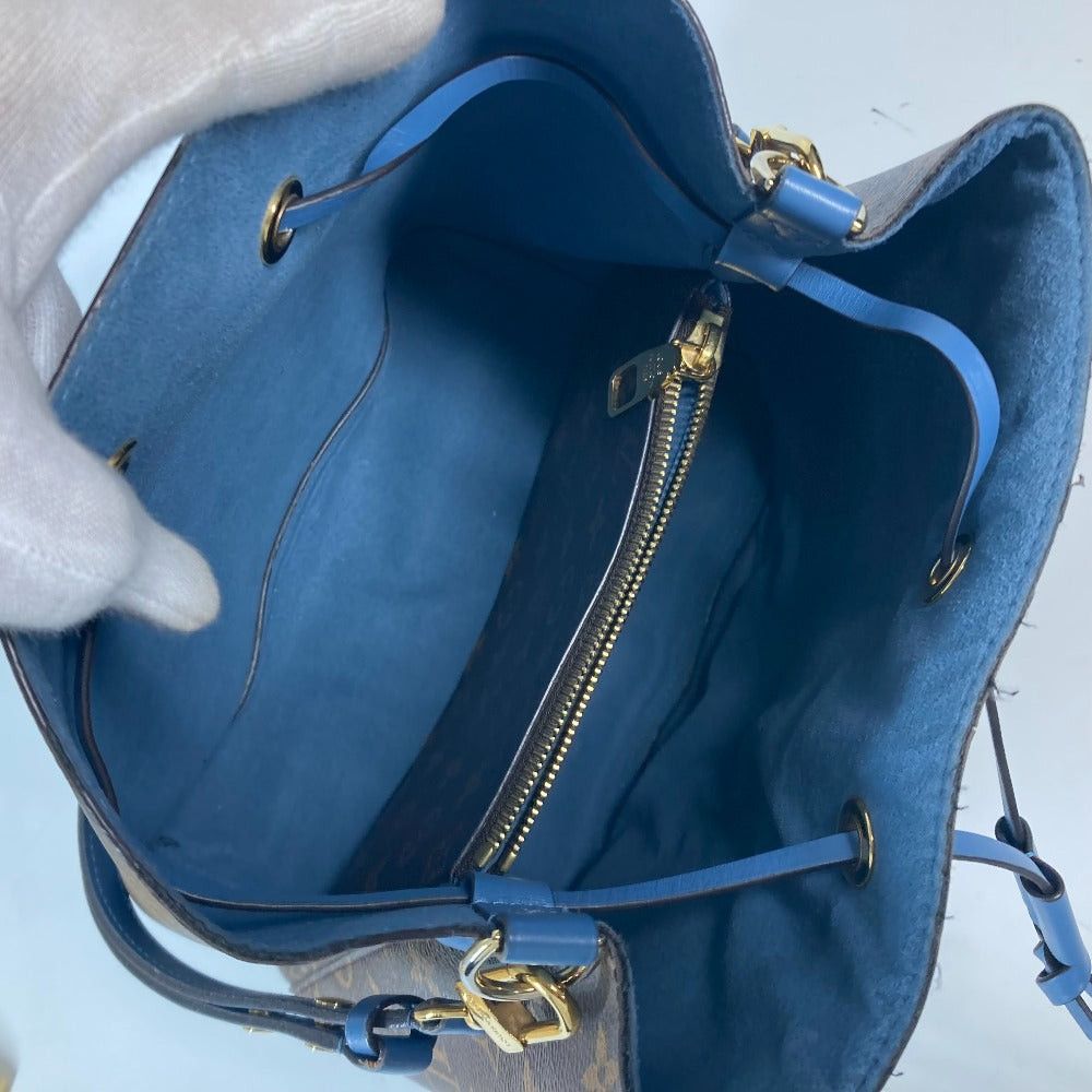 Louis Vuitton Louis Vuitton M43569 Monogram Neo Noe Shawl Pouch Bucket-Shaped Rampancy Shoulder Bag Canvas Women Blue-Gene Brown×Blue Size ONE SIZE - 13 Thumbnail