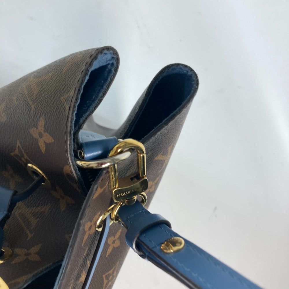 Louis Vuitton Louis Vuitton M43569 Monogram Neo Noe Shawl Pouch Bucket-Shaped Rampancy Shoulder Bag Canvas Women Blue-Gene Brown×Blue Size ONE SIZE - 11 Thumbnail
