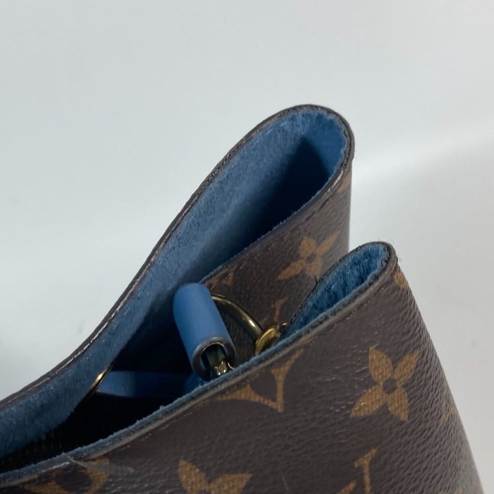 Louis Vuitton Louis Vuitton M43569 Monogram Neo Noe Shawl Pouch Bucket-Shaped Rampancy Shoulder Bag Canvas Women Blue-Gene Brown×Blue Size ONE SIZE - 7 Thumbnail