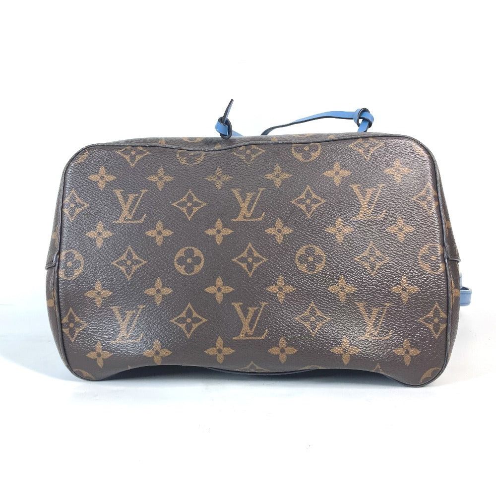 Louis Vuitton Louis Vuitton M43569 Monogram Neo Noe Shawl Pouch Bucket-Shaped Rampancy Shoulder Bag Canvas Women Blue-Gene Brown×Blue Size ONE SIZE - 4 Thumbnail