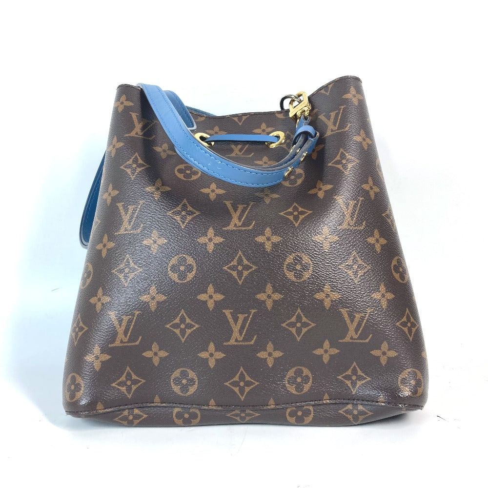 Louis Vuitton Louis Vuitton M43569 Monogram Neo Noe Shawl Pouch Bucket-Shaped Rampancy Shoulder Bag Canvas Women Blue-Gene Brown×Blue Size ONE SIZE - 2 Thumbnail