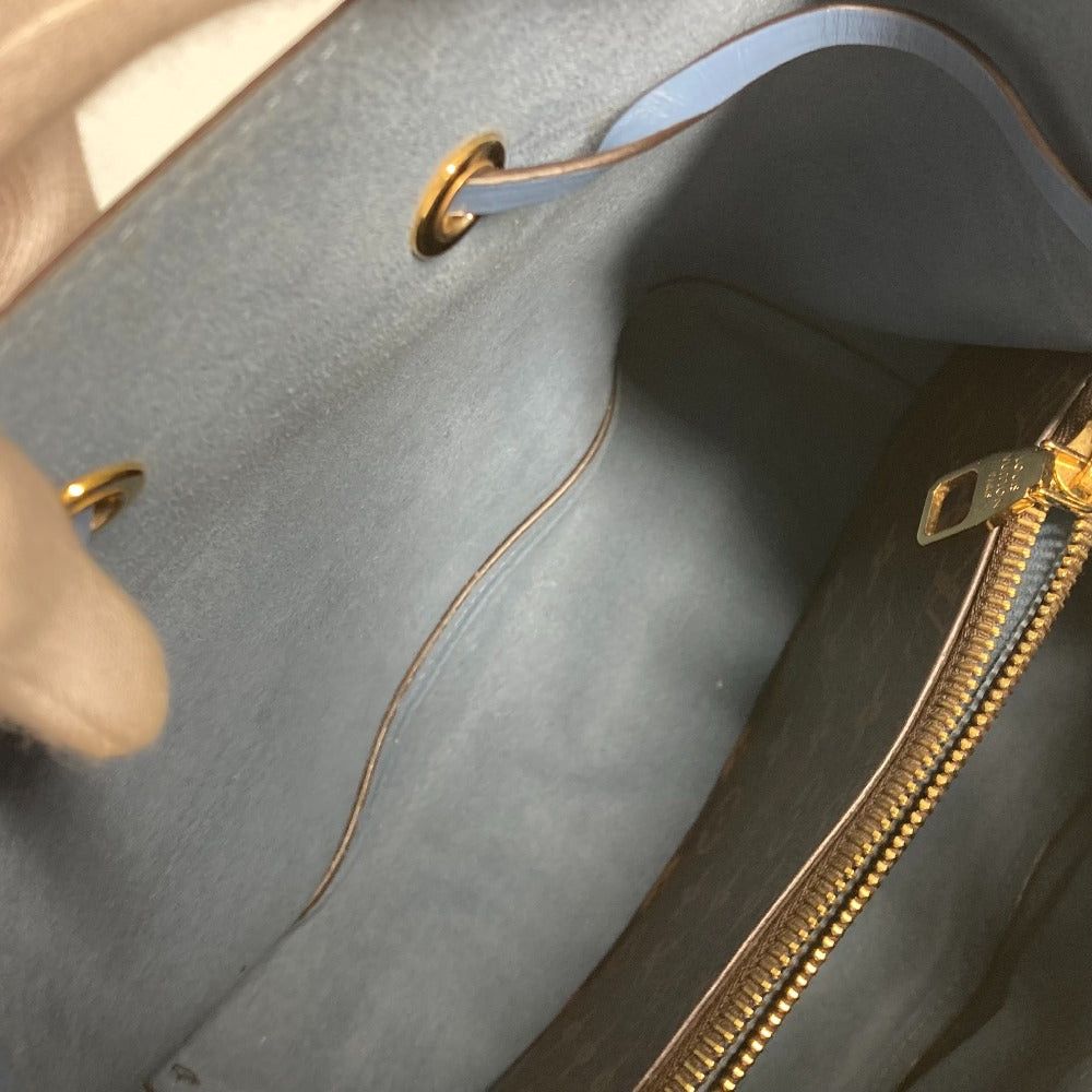 Louis Vuitton Louis Vuitton M43569 Monogram Neo Noe Shawl Pouch Bucket-Shaped Rampancy Shoulder Bag Canvas Women Blue-Gene Brown×Blue Size ONE SIZE - 15 Thumbnail
