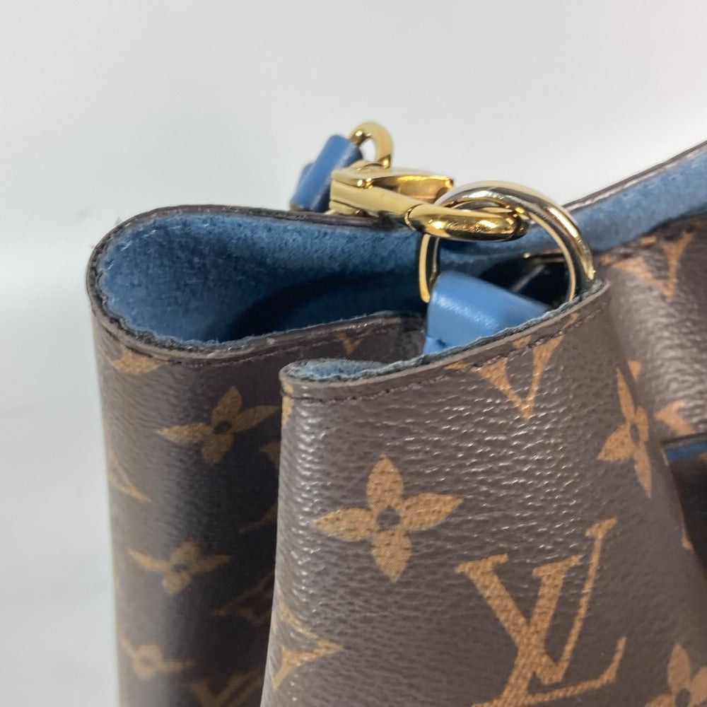 Louis Vuitton Louis Vuitton M43569 Monogram Neo Noe Shawl Pouch Bucket-Shaped Rampancy Shoulder Bag Canvas Women Blue-Gene Brown×Blue Size ONE SIZE - 8 Thumbnail