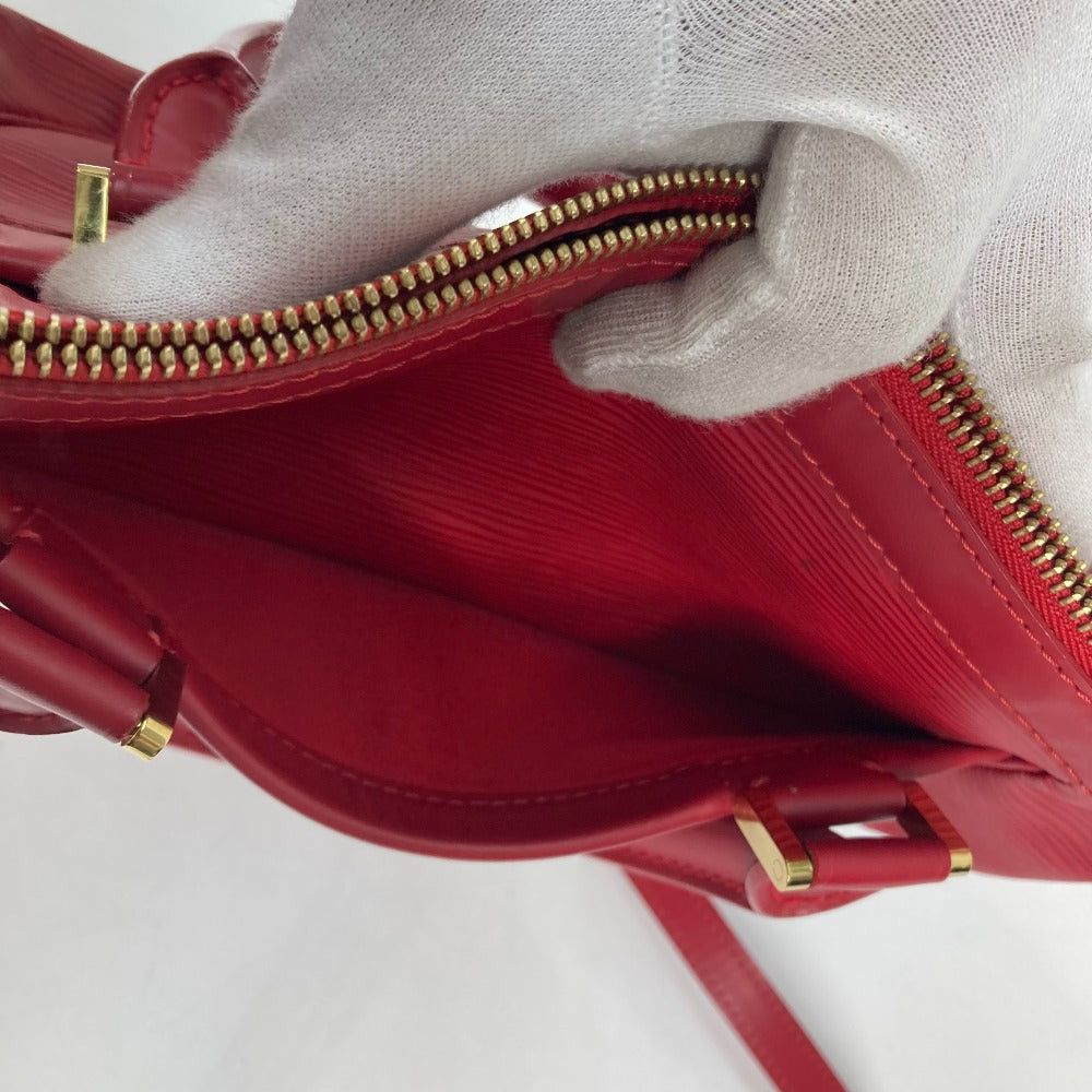 Louis Vuitton Louis Vuitton M5891E Epi Danura Pm Double Shoulder Bag Diagonal Hanging (E.G. Of A Rocket) Handbag Leather Women Castilian Red Size ONE SIZE - 16 Thumbnail