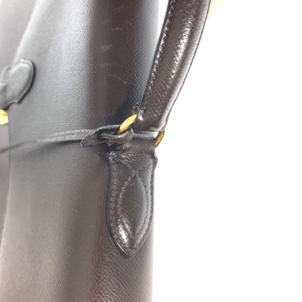 Hermes Hermes Porte-Documents Terrill Handbag Tote Bag Attaché Case Briefcase Business Leather Men Brown Size ONE SIZE - 8 Thumbnail