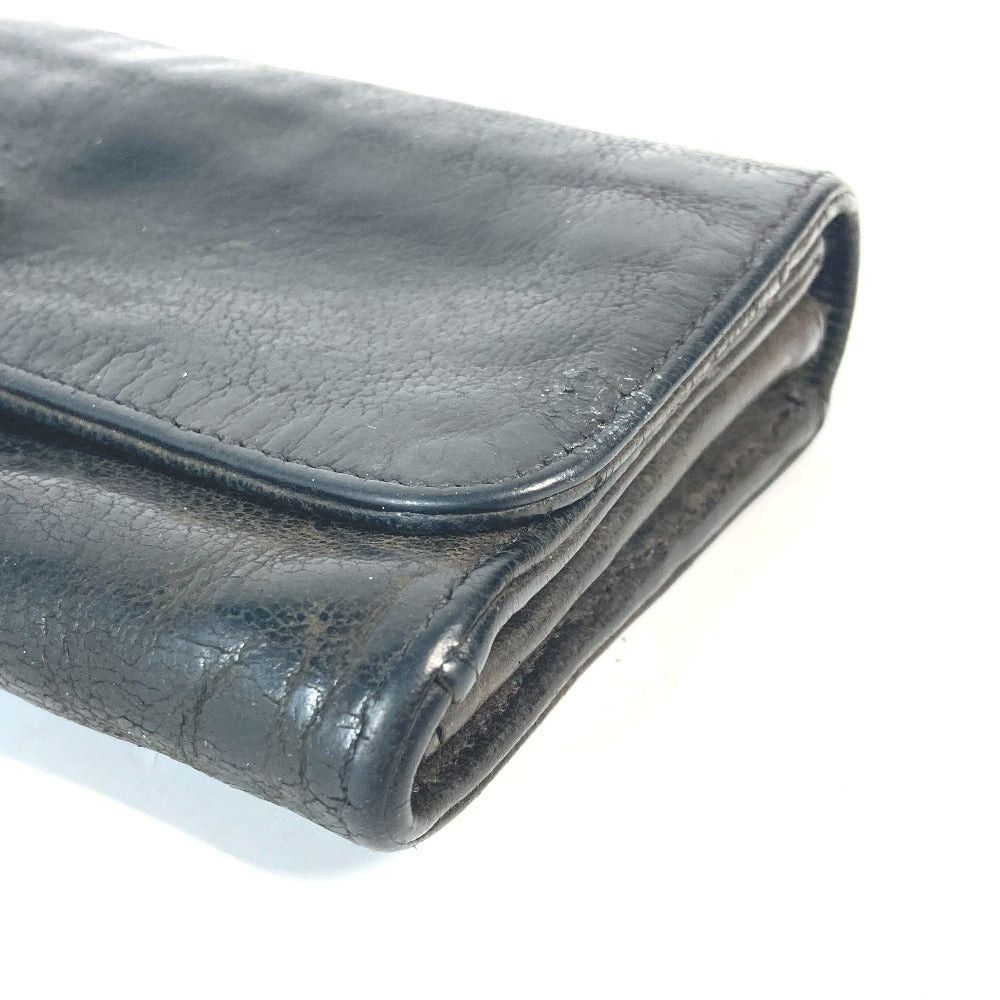 Chrome Hearts Chrome Hearts Heart Judy Long Wallet Flap Leather Men Black Size ONE SIZE - 5 Thumbnail